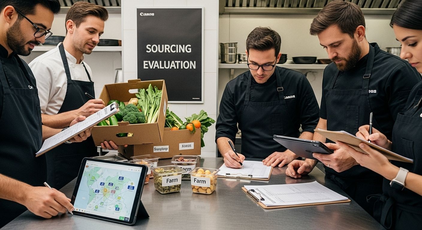 sustainable sourcing fine dining